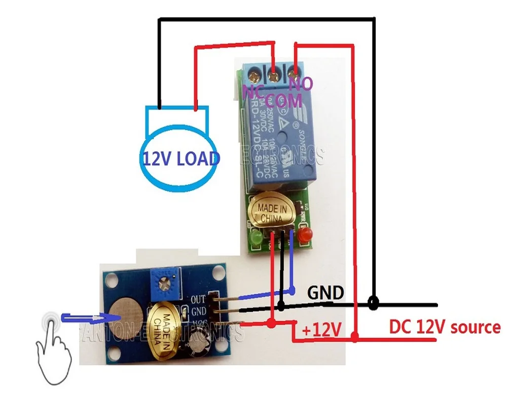 Socobeta 2Pcs of Voice-Activated Trigger High-Sensitivity Time Delay 5 Seconds Trigger Module for Teaching Socobeta 2Pcs of Voice-Activated Trigger High-Sensitivity Time Delay 5 Seconds Trigger Module for Teaching