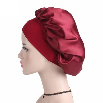 

New Sleeping Hat Night Sleep Cap Hair Care Bonnet Nightcap For Women Men 8 Style