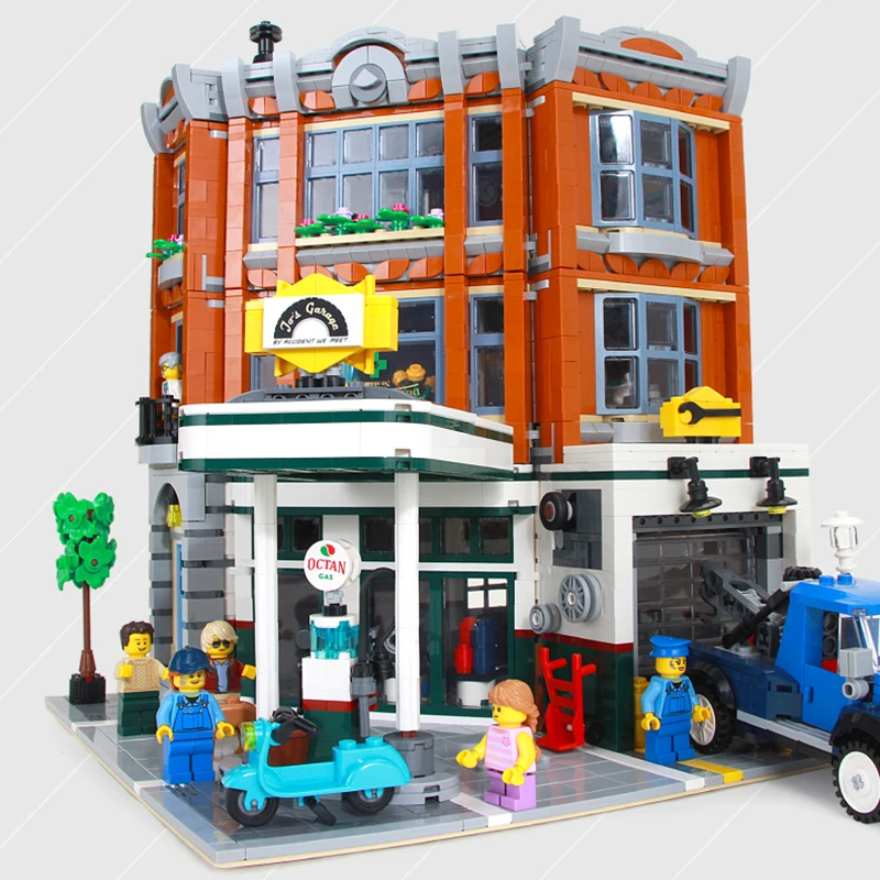 2569 шт. строительные блоки кирпичи игрушки 15042 совместимые с Legoingly новый угловой