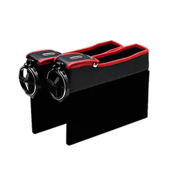 

Portable Size Car Driver Seat Side Pocket Storage Box Car Seat Filler Gap Organizer Car Organizer Cup Holder