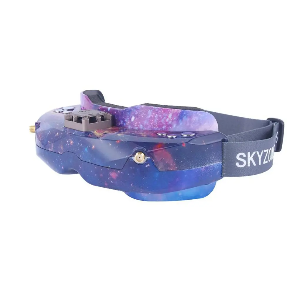 5,8 GHz 48CH разнообразие FPV очки поддержка HDMI отслеживание головы с вентилятором DVR фронтальная камера для радиоуправляемого дрона