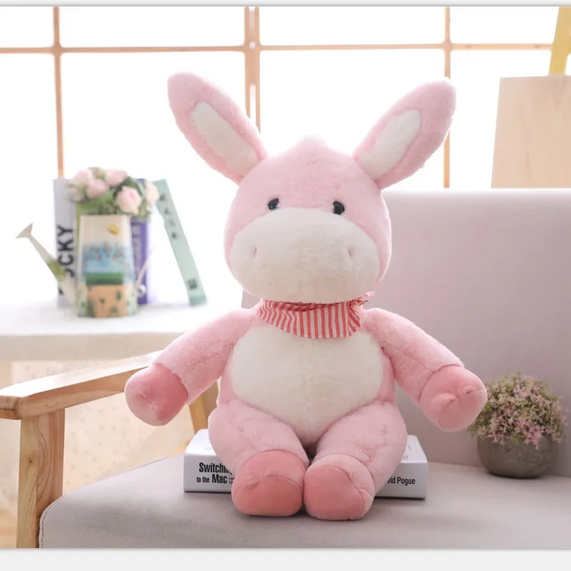 45 см, 65 см, 75 см, мультфильм, девочки, ребенок, мягкий Ослик, мягкие Kawaii, милые животные, Рождество, день рождения, плюшевые куклы, детская игрушка, Новогодний подарок