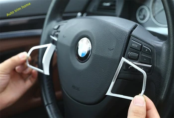 

Lapetus Interior Refit Kit Car Steering Wheel Button Frame Cover Trim Fit For BMW 5 Series 520i 525i 530i F10 F18 2014 - 2016