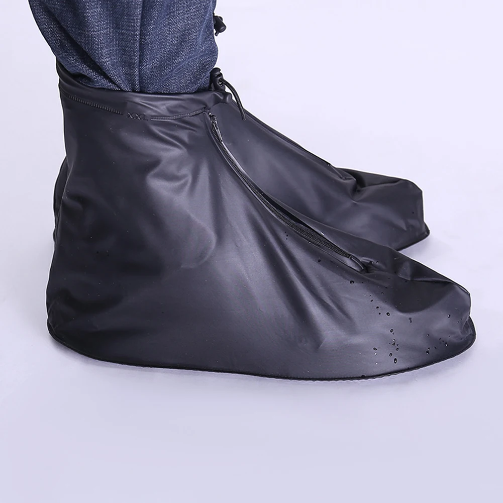 

Men Women Elastic Protectors Shoe Cover Rain Boots Travel Non Slip Accessories Reusable Outdoor Thickening Foot Wear Waterproof