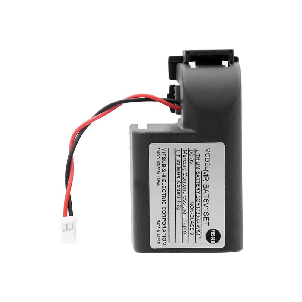 YCDC MR-BAT6V1SET 6 в 1500 мАч аккумуляторная батарея резервного копирования батарея для системы с ЧПУ MR-J4 2CR17335A WK17 с разъемом