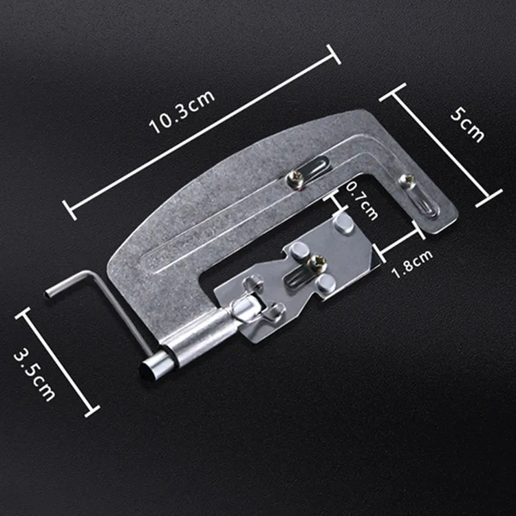 Semi Automatic Fishing Hooks Line Tier Machine Portable Stainless Steel Fish Hook Line Knotter Tying Binding Fishing Accessories