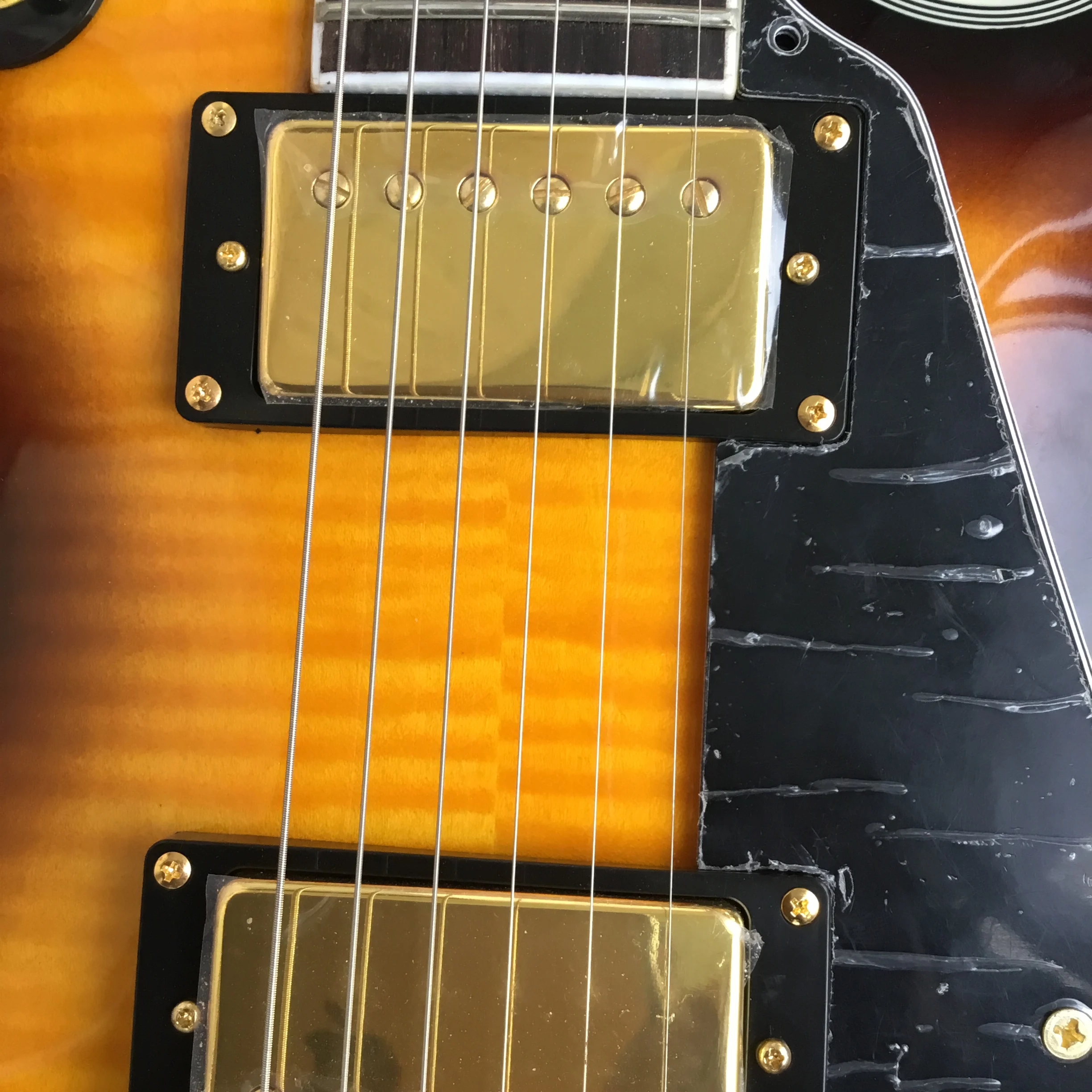 Suneye электрогитара винтажная Sunburst гитара ra Electrica на заказ гитара с золотым оборудованием