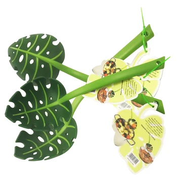 

1pc Creative cartoon Colander Multi-Functional Cute Leaf-Shaped Strainers Scoop Soup Filter ABS Home Gadgets Kitchen Tools