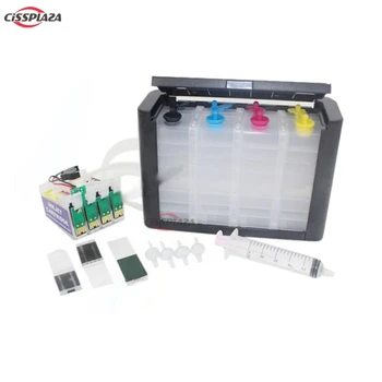 

CISSPLAZA 1SET New Europe T603XL 603XL CISS ink system with ARC Compatible for epson XP-2100 XP-2105 XP-3100 XP-3105 printer cis