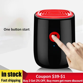 

800ml Electric Air Dehumidifier for Home 25W Mini Household Dehumidifier Portable Cleaning Device Air Dryer Moisture Absorber