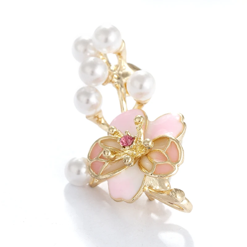 H350482X粉色珍珠花胸针 (8)