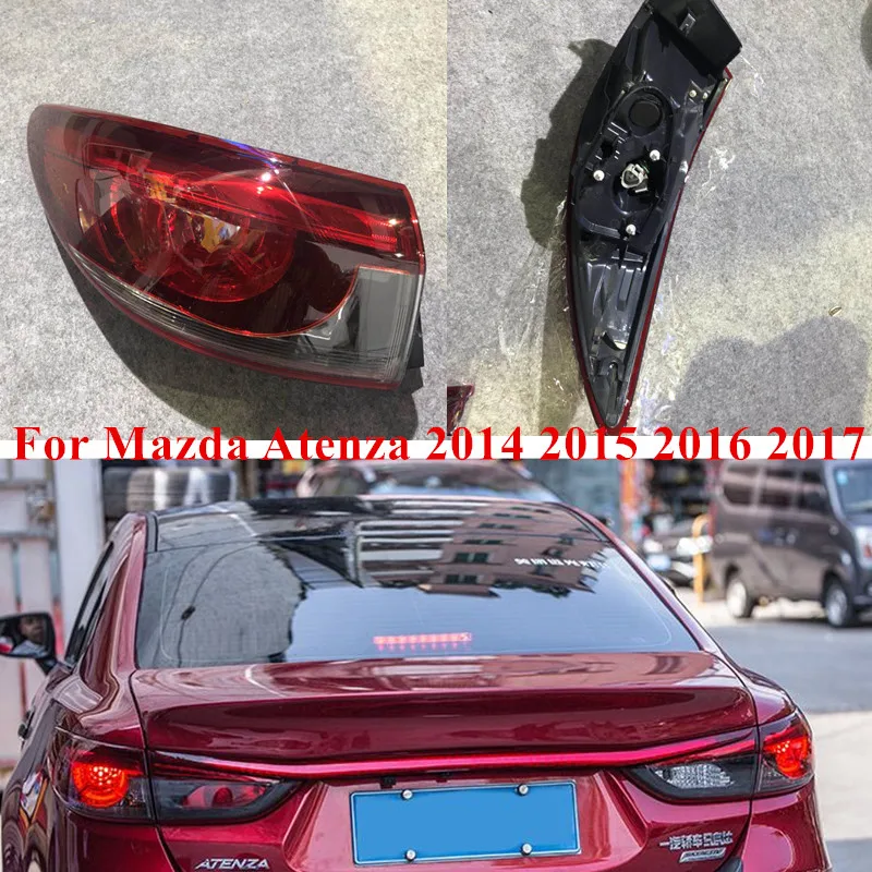 

Car Styling For Mazda Atenza 2014 2015 2016 2017 LED Auto Tail Light Assembly Running Brake Reverse Lights Turn Signal Tail Lamp