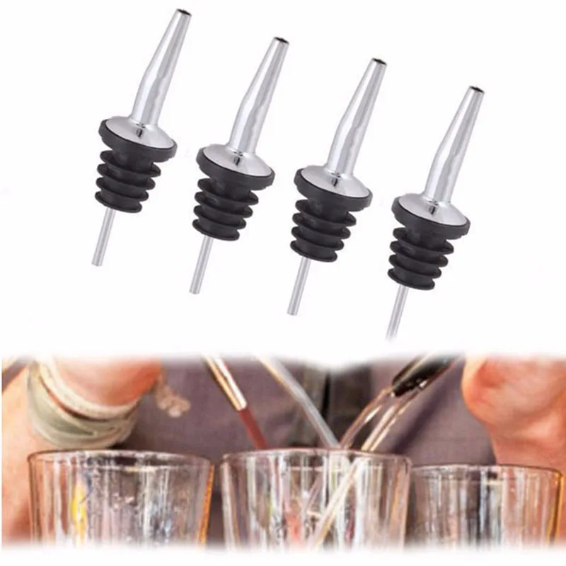 4 шт нержавеющая сталь pourer Кухня& бар жидкость pourer Диспенсер