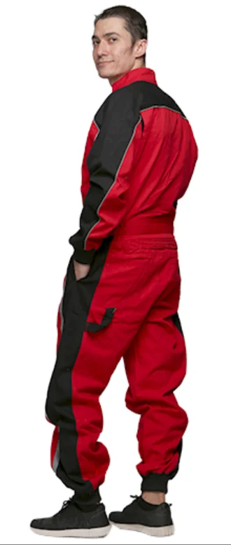 Work Overalls men women work clothes dust-proof retardant clothing jumpsuit factory welding suit anti-static coveralls Rescuers - Цвет: Photo Color 0ne set