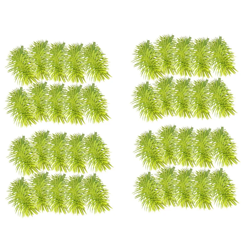 

40Pcs Artificial Pine Needles Simulation Plants Branches for Tree Decorations DIY Garden Accessories Bouquet Gift Box