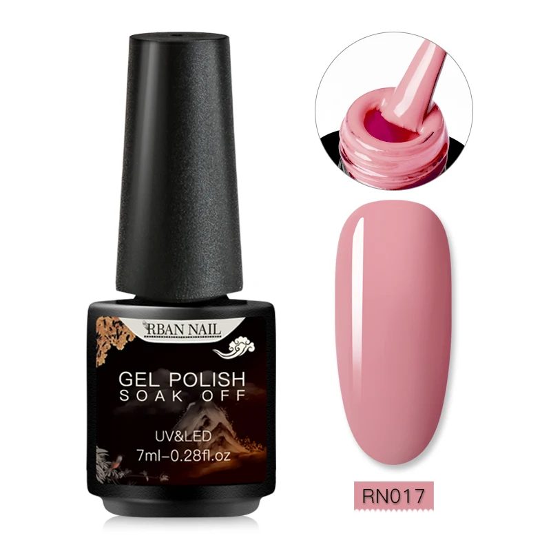 S05511 RBAN NAIL 6 мл розовый магнитный кошачий глаз гель лак для ногтей Sock Off длительный УФ-гель лак для нейл-арта маникюрный лак Инструменты - Цвет: S05511