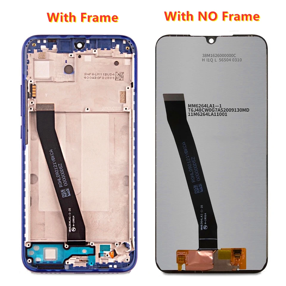 Дисплей для Xiaomi Redmi 7 lcd сенсорный экран дигитайзер в сборе с рамкой для Redmi 7A ЖК-дисплей Замена экрана