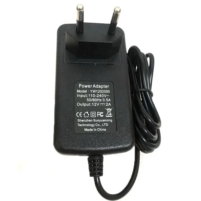 12V 2A 3.0*1.1mm Wall Charger Power Supply Adapter for Acer SW5 W3 A500 A501 A200 A100 A101 Lenovo Miix2 10 2