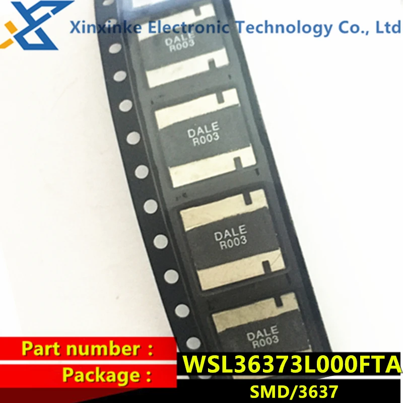 WSL36373L000FTA DALE 3L0F 0.003R 1% 3W 3mR 3637 R003 50PPM Current sensing resistor 4-terminal current sensing resistance