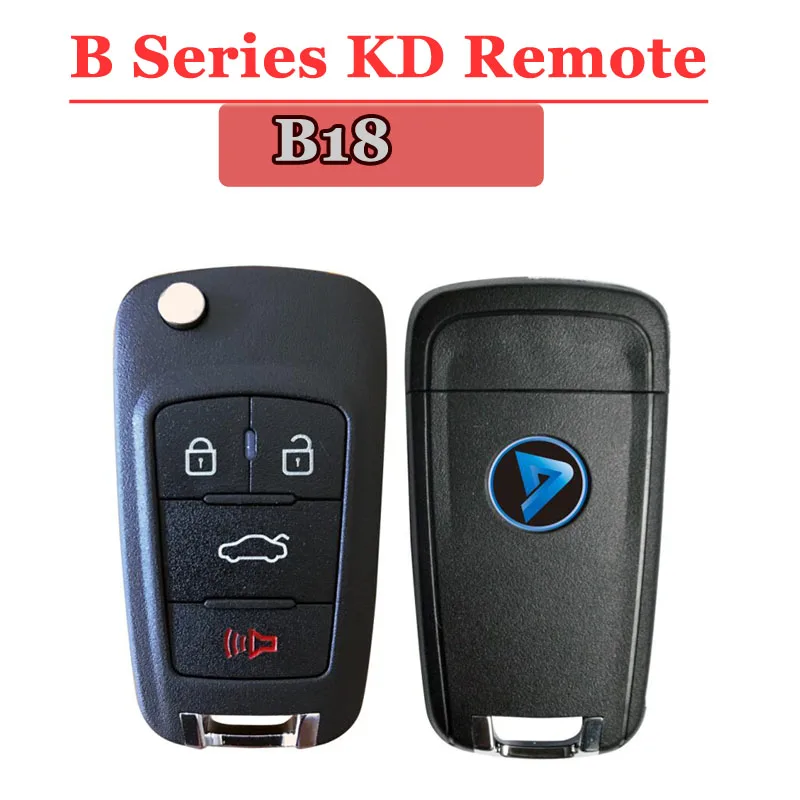 Free Shipping (5pcs/lot)B18 KD Remote 3+1 Button B Series Remote Key For URG200/KD900/KD200 Machine