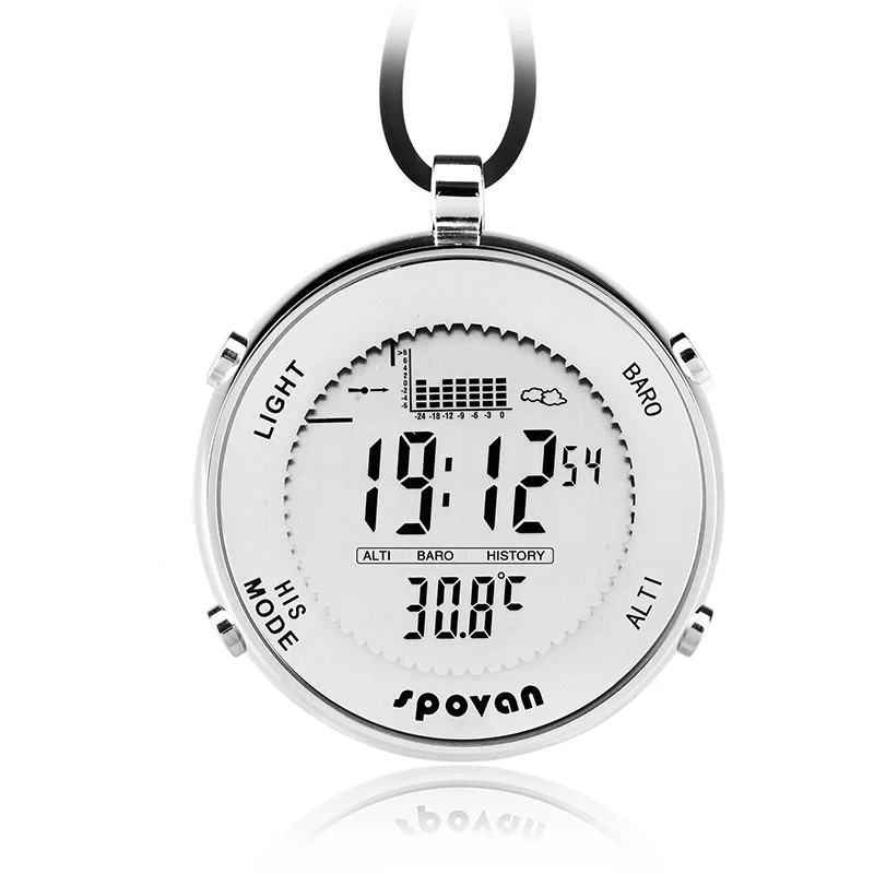 

Spovan Multi-functional Pressure Fishing Watch Outdoor Angling Pocket Watch Customizable Altitude Timing Cross Border Electricit