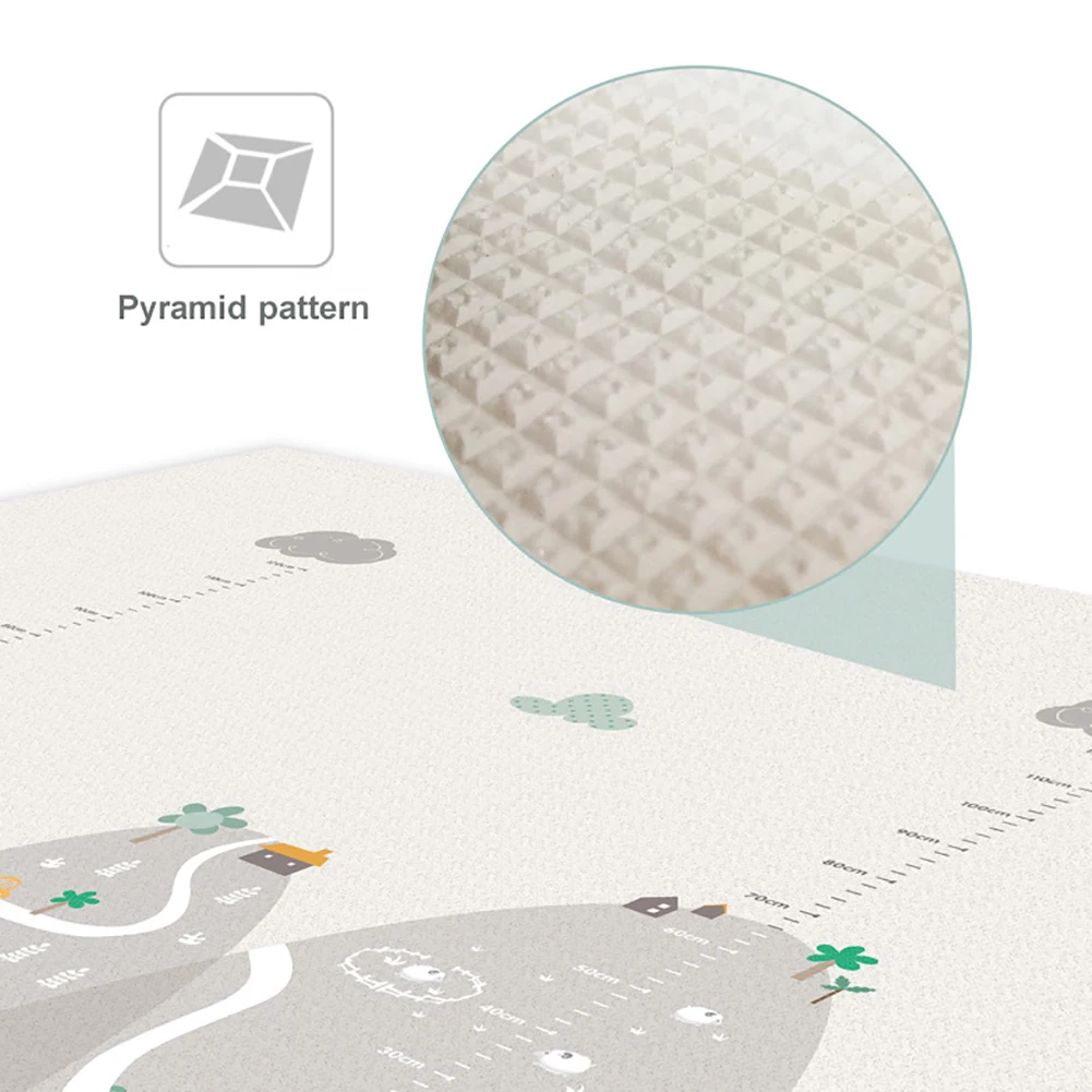 200x180x1cm Waterproof Non-slip Kids Baby Game Crawling Mat Pad Blanket Carpet durable and comfortable