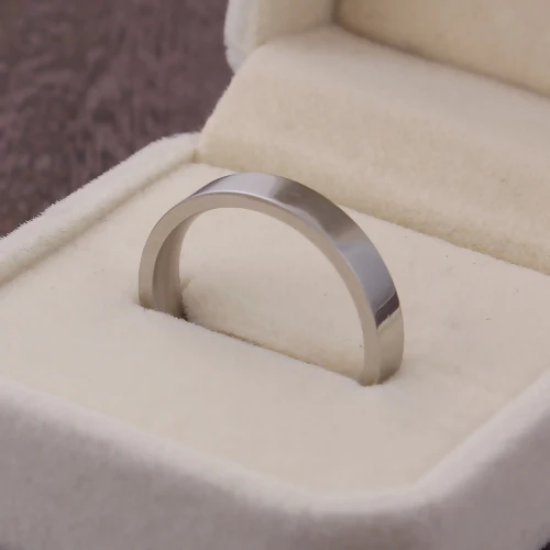 

Punk 304 Stainless Steel Unadjustable Round Rings Silver Color For Men And Women Loves' Giftsï¼Œ 1 Piece