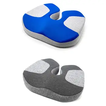 

Chair Seat Cushion Comfy Memory Foam Coccyx Seat Cushion Nonslip Car Seat Cushion for Office Chair Tailbone Pain Relief