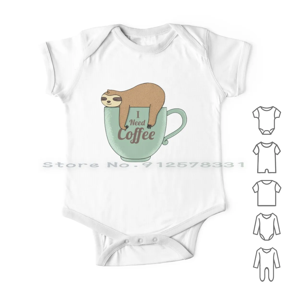 

I Need Coffee Gifts Newborn Baby Clothes Rompers Cotton Jumpsuits Kitty Cat Lover Cats Kitten Cat Clarinet Cute Funny Cat Pate
