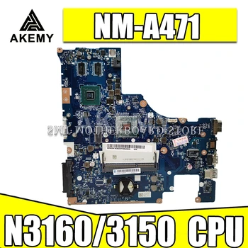 

BMWC1/BMWC2 NM-A471 motherboard for Lenovo 300-15IBR notebook motherboard CPU N3160/3150 GT920M 1G DDR3 100% test work