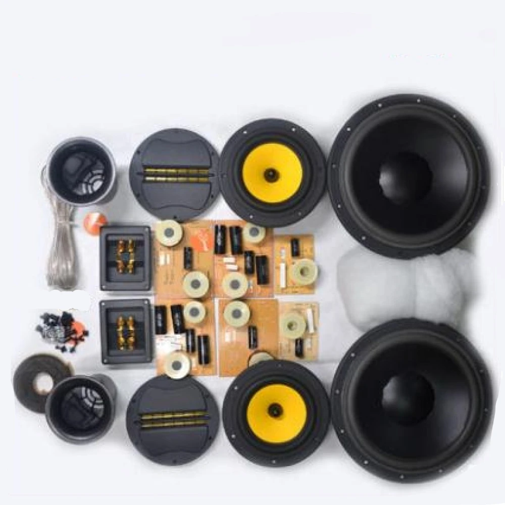 HF-321 HiFi Speakers 10 Inch subwoofer Hivi D2.5 / 98F DIY speakers kit D10.8+F6+RT2C-A DC2.5/98F speaker driver unit | Электроника