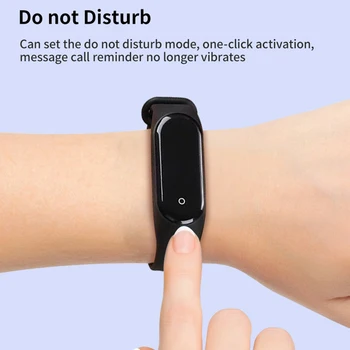

Silicone Waterproof Large Color Screen Smart Watch Body Temperature Texting Heart Rate Pedometer Sports Bracelet Unisex