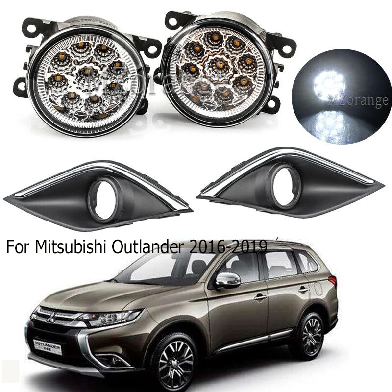 Кожух светодиодных противотуманных фар для Mitsubishi Outlander 2016 2017 2018 2019 | Автомобили и
