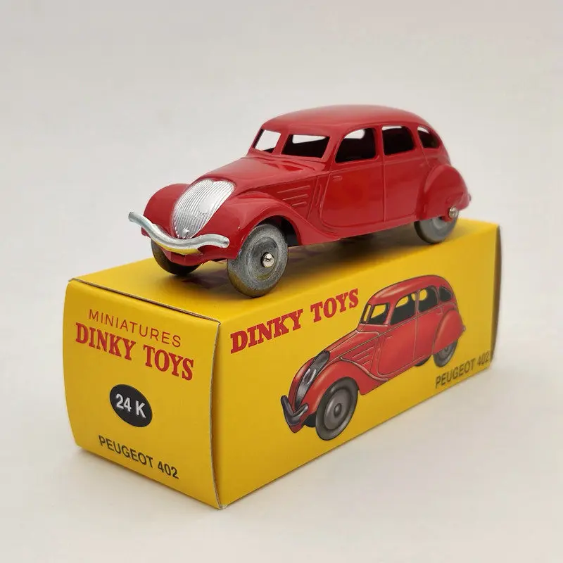 DeAgostini 1/43 Dinky Toys 24K для P ~ 402 Red Diecast Модели Ограниченная Коллекция| |