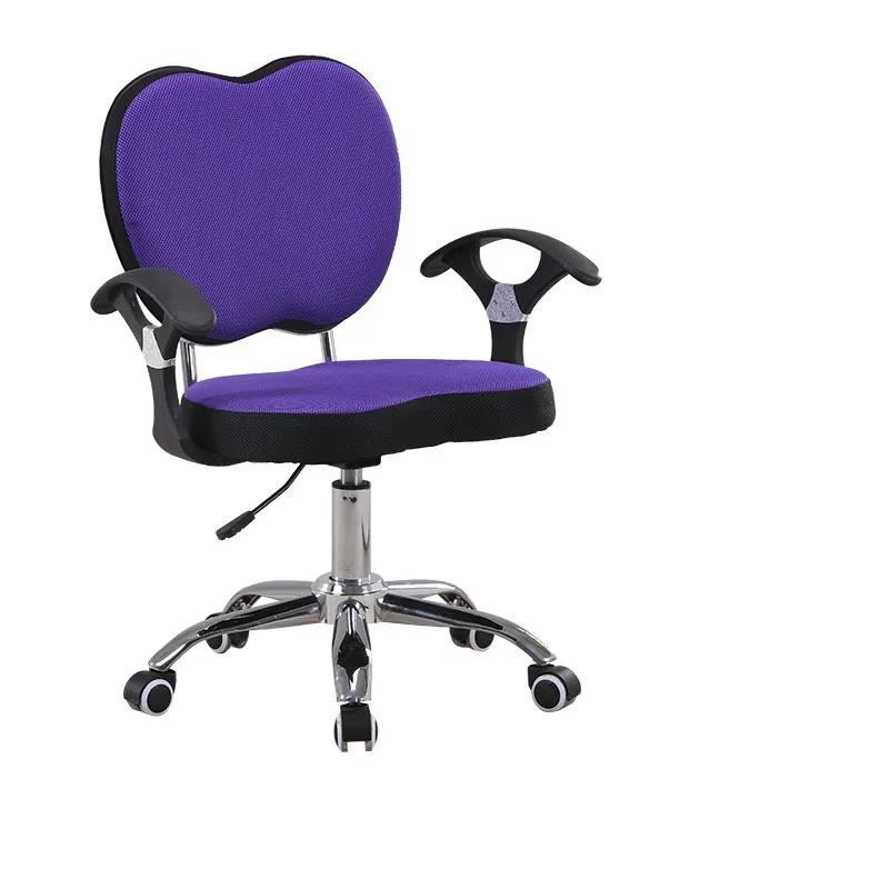  Professional Computer Chair Office Chair Household Metalic Swivel with Armrest Comfortable Dormitor