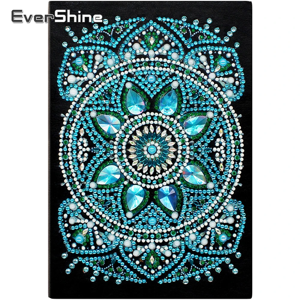 EverShine Diamond Painting Notebook Mandala Picture Rhinestones Special Shape Embroidery Cross Stitch Art Hobby | Дом и сад