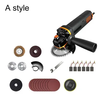

2000W Angle Grinder Cutting Polishing Wood Metal Grinding Machine power tool US Plug 25pcs/set