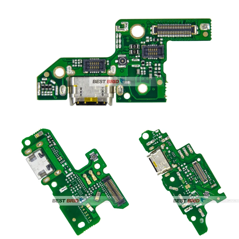 

1pcs Charging Port Flex Cable For Huawei Honor 8 9i Lite V8 V9 USB Dock Connector Charger Ports With Headphone Audio Jack