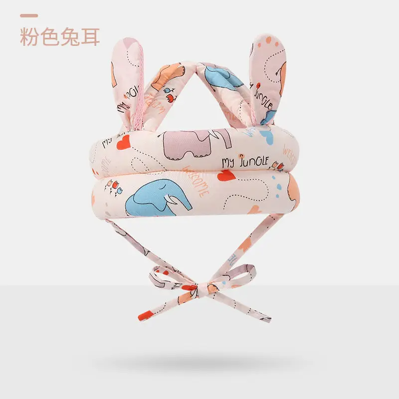 

Adjustable Baby Hat Protective Anti-collision Safety Helmet Baby Cap Toddler Kids Hat for Girl Boy Accessories Cotton Mesh 6M-5Y