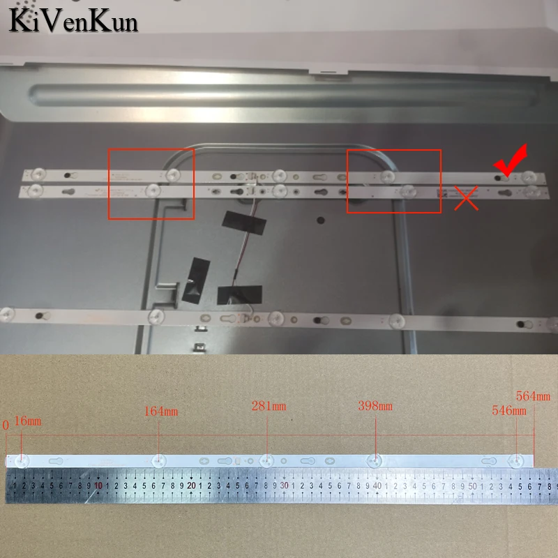 564mm 2 / TV  ŰƮ LED Ʈ Ʈ GOME 32GM16F FHD LED   TCL32D05-ZC22AG-24  5S1P 303TC320047