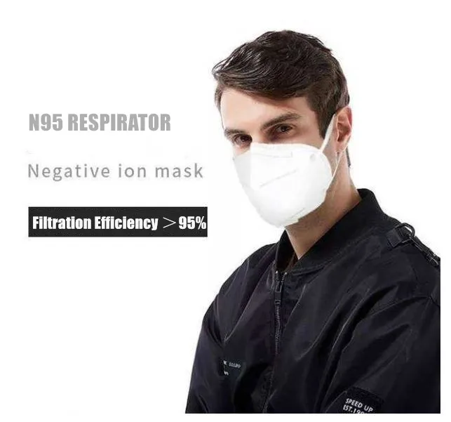

10Pcs KN95 Mask Anti Dust Face Mask PM2.5 Protective 95% Filtration Against Droplet Children Baby Adult Protective Mask Cover