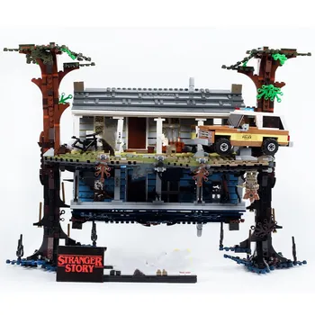 

New 2499pcs City Lepining 75810 Stranger Things The Upside Down Building Blocks Bricks Set Toys for Children Gift 25010