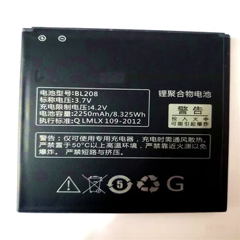 

High quality 2250mAh BL208 BL-208 cell phone Battery for Lenovo S920 battery Batterie Bateria with phone stander for gift