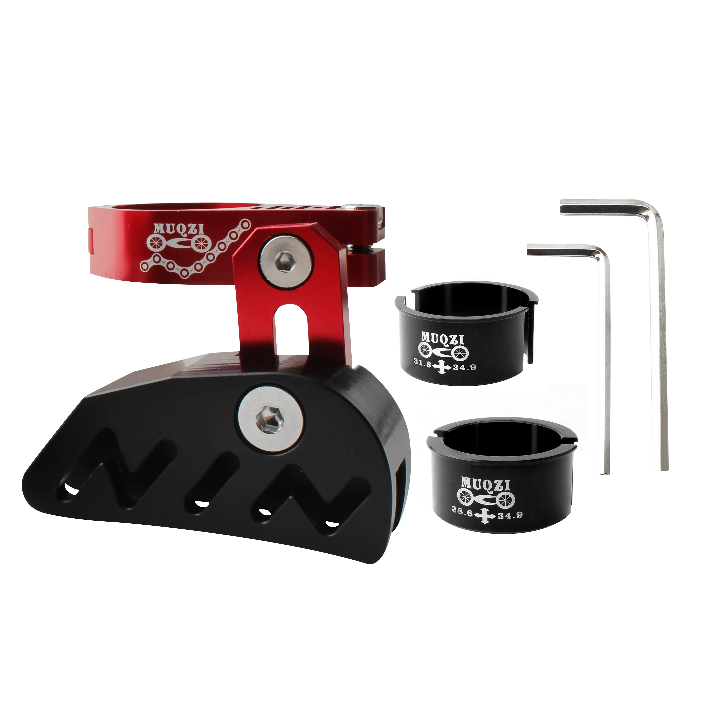 Discount MUQZI Bicycle Chain guide Single crankset 28.6 31.8 34.9 Clamp Mount Direct type Adjustable For MTB Fixed Mountain Gravel 1X 2 Discount MUQZI Bicycle Chain guide Single crankset 28.6 31.8 34.9 Clamp Mount Direct type Adjustable For MTB Fixed Mountain Gravel 1X 2