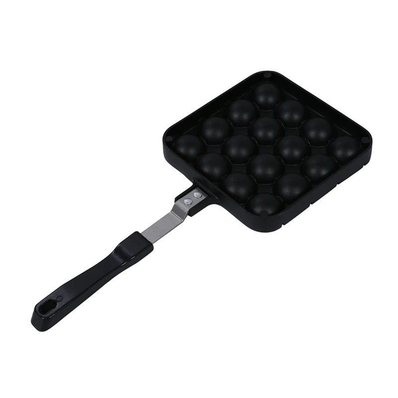 

Hot Sale 16 forms takoyaki Mould with handle - Black