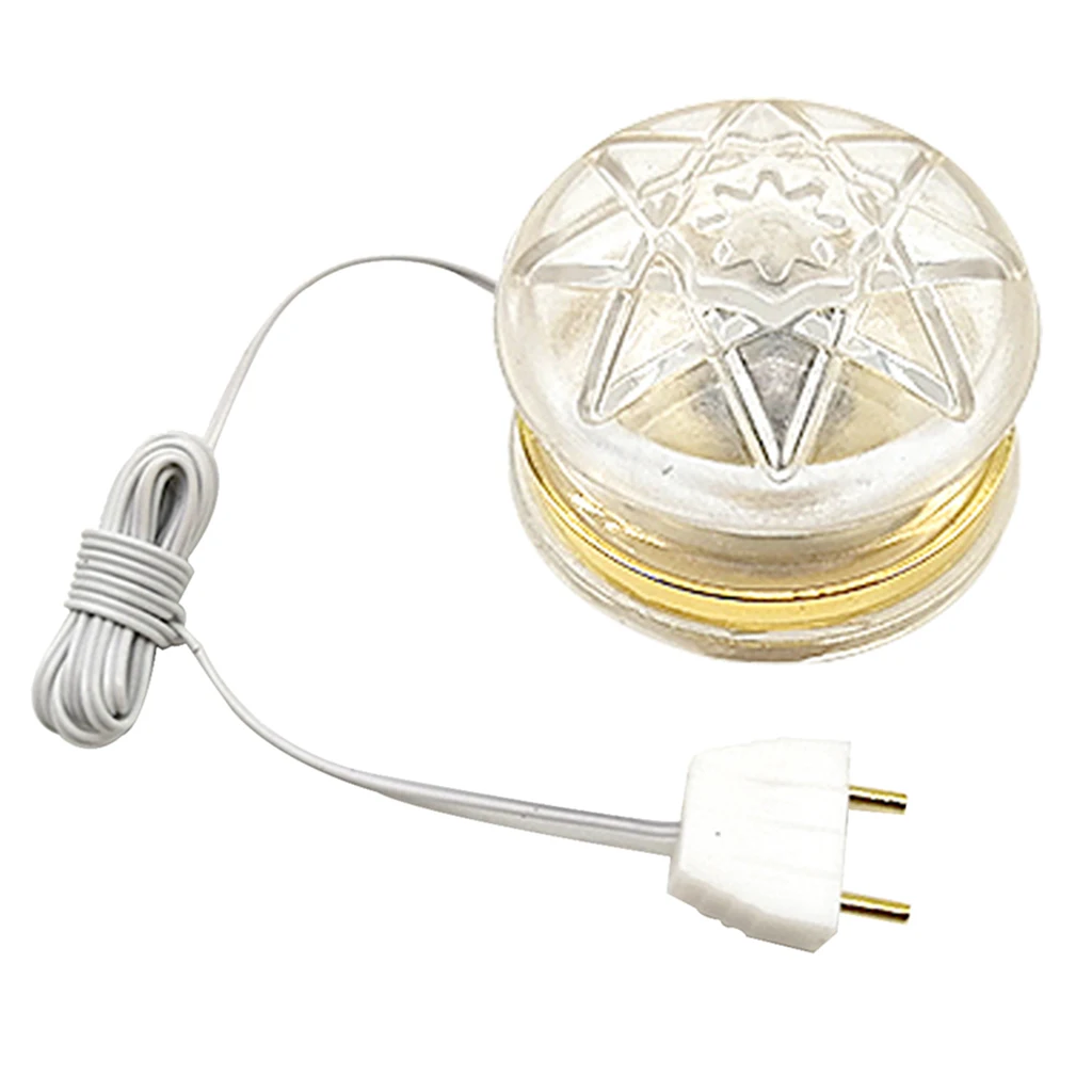 Prettyia Miniature Mini LED Ceiling Light Lamp Set for 1/12 Dollhouse Decorative