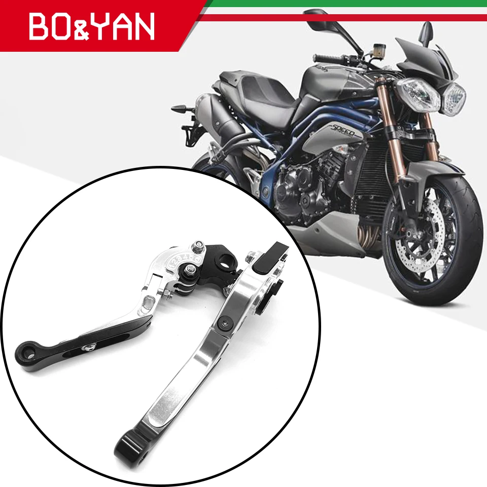 Тройной скремблер TRIUMPH THRUXTON R / 1200 XC SPEED TRIPLE 1050 Складные Выдвижные тормоза рычаги