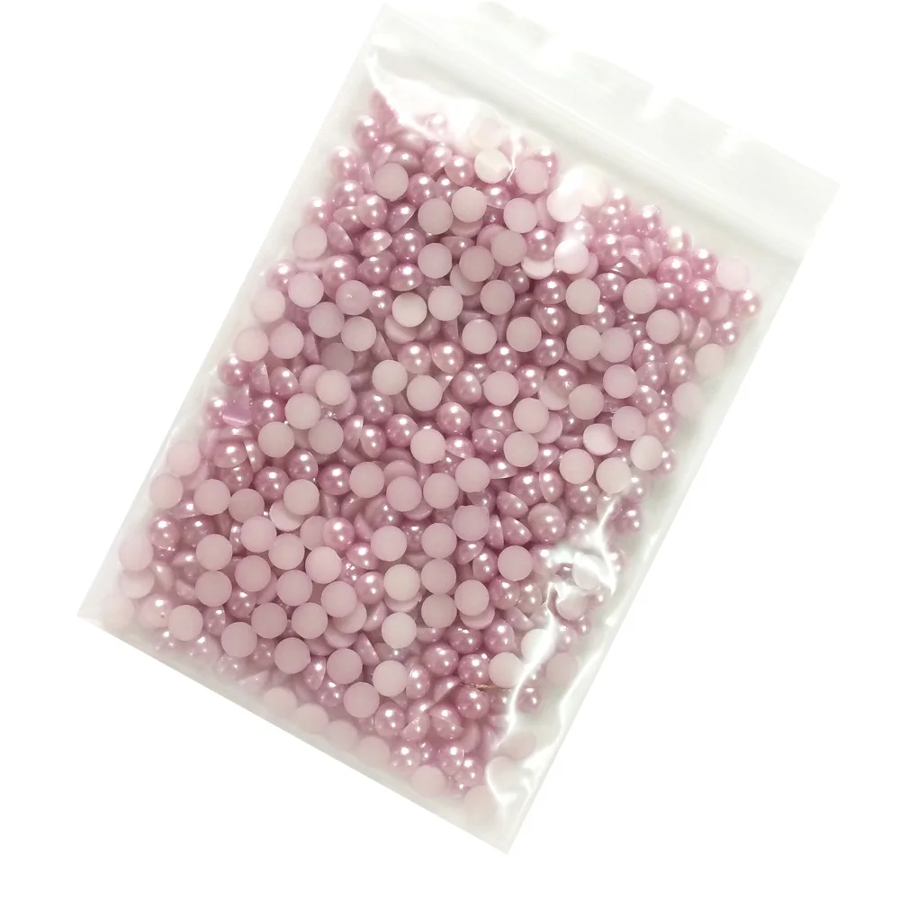 Полукруглый 5 мм жемчужный светильник фиолетового цвета для создания карт