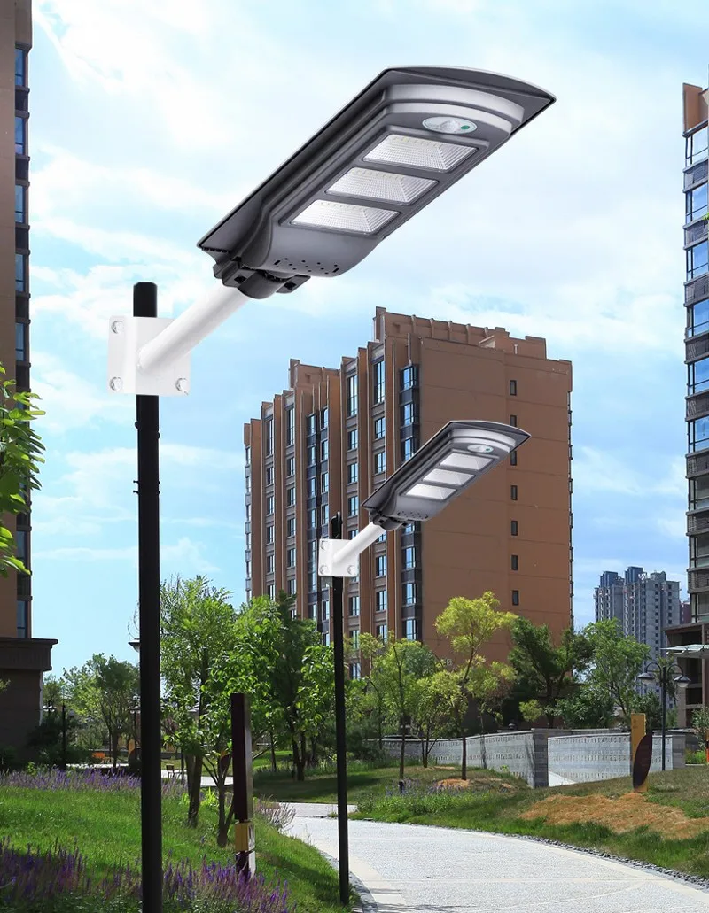 1 Pc Solar Straat Licht 30W 60W 90W 120W Wandlamp Led Pir Motion Sensor Led outdoor Tuin Wandlamp Met Afstandsbediening