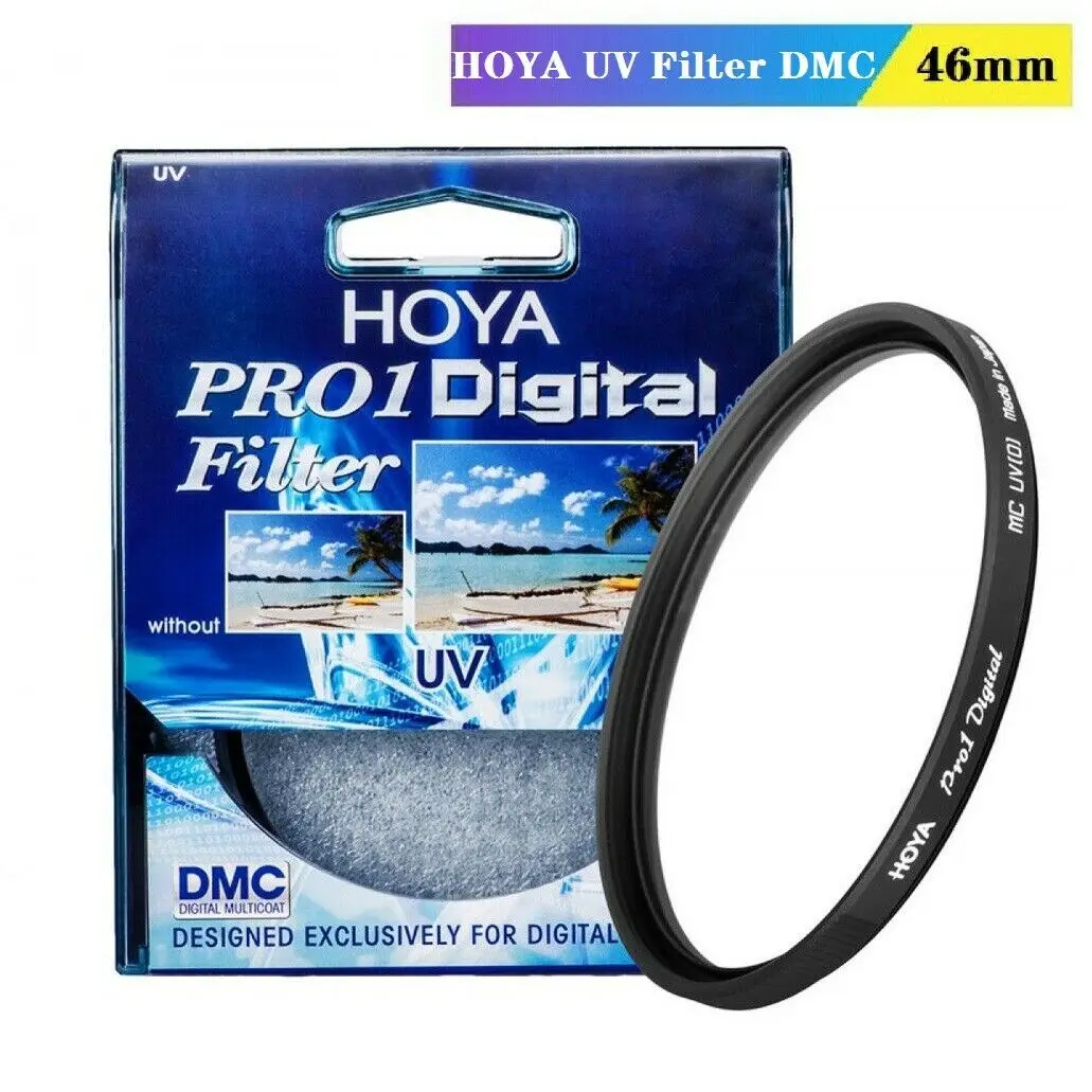 HOYA PRO1 Digital UV Filter 46mm Low Profile Frame Pro 1 DMC UV(O) Multicoat For Camera Lens - ANKUX Tech Co., Ltd